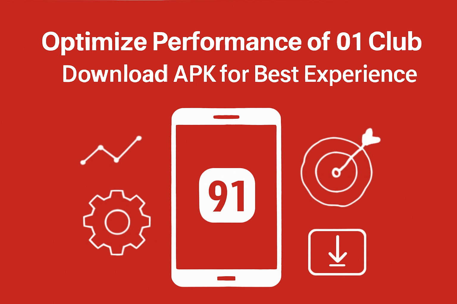 Informational graphic illustrating troubleshooting steps for 91 Club Download APK