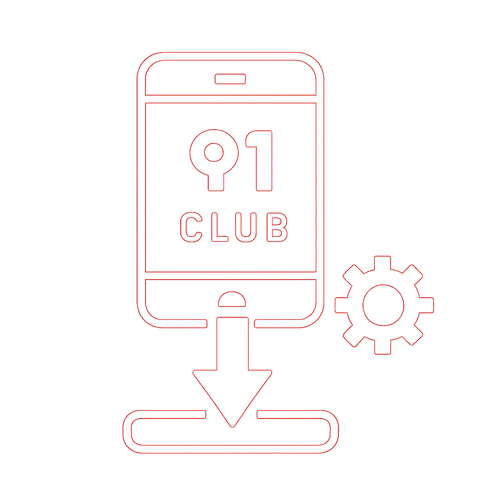 Diagram explaining troubleshooting for 91 Club Download APK