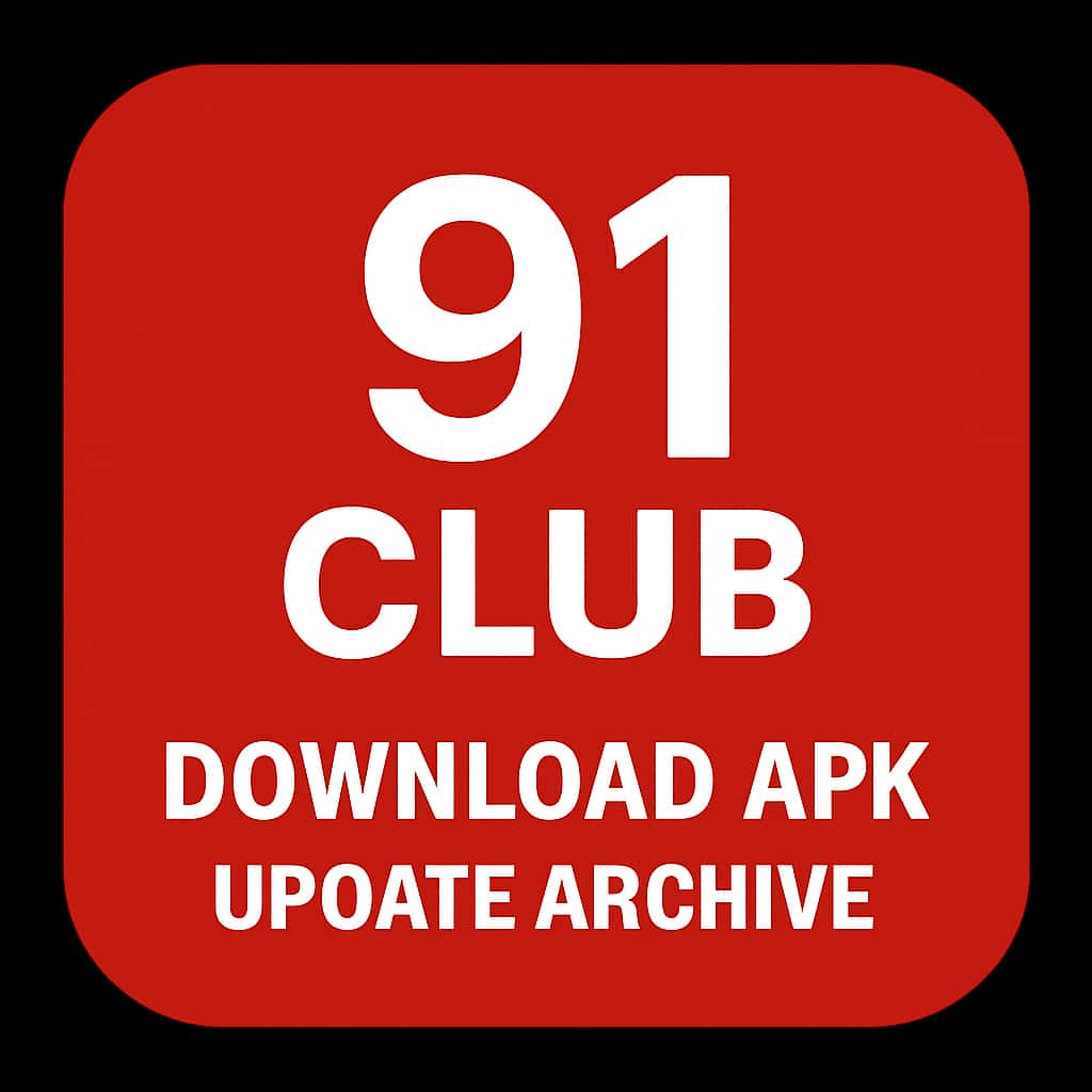Badge concept for 91 Club Download APK Update Archive